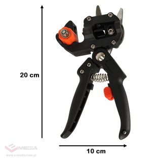 Sekator do szczepienia drzew krzewów winogron okulizacji nożyce nożyczki ostrza x3