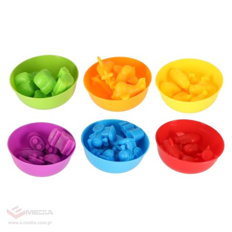 Pojazdy edukacyjne nauka liczenia montessori 36el.