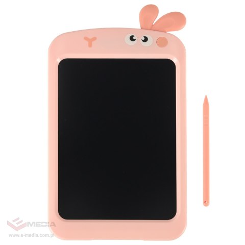 Tablet graficzny do rysowania dla dzieci znikopis tablica ekran LCD 8,5' królik róż