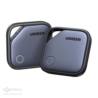 2x Inteligentny lokalizator Ugreen FineTrack S CM829, Bluetooth 5.3, dla telefonów Samsung