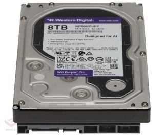 DYSK DO REJESTRATORA HDD-WD8002PURP 8TB 24/7 PURPLE PRO WESTERN DIGITAL
