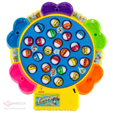 Gra zręcznościowa rodzinna rybki łowienie 24 rybek