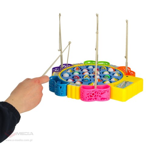 Gra zręcznościowa rodzinna rybki łowienie 24 rybek