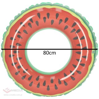 Kółko do pływania koło dmuchane arbuz 80cm max 60kg