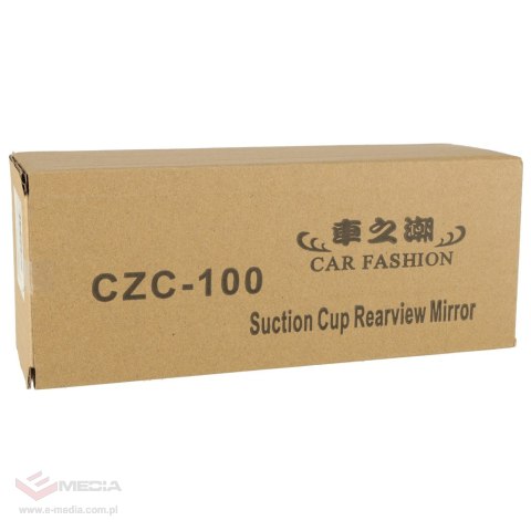 Lusterko samochodowe wsteczne szerokokątne na przyssawkę