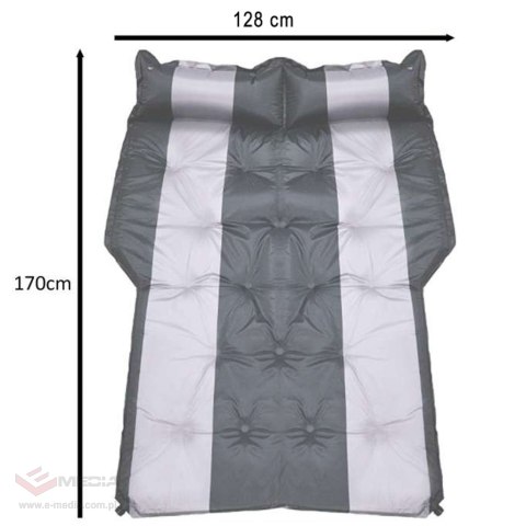 Materac łóżko do samochodu auta bagażnika dmuchany 170x128cm czarne