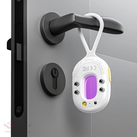 Wykrywacz ukrytych kamer Baseus Heyo Series II z alarmem i mini latarką + kabel