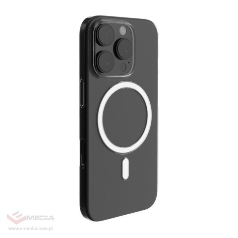 Etui silikonowe Puro 03 Mag MagSafe do iPhone 16 Pro - przezroczyste