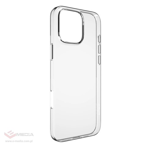Etui silikonowe Puro 03 Nude do iPhone 16 Pro Max - przezroczyste