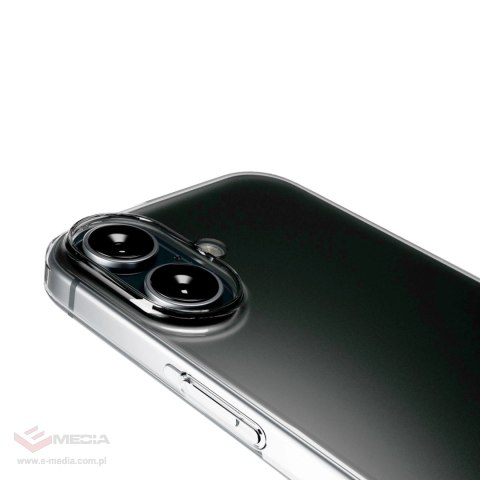 Etui silikonowe Puro 03 Nude do iPhone 16 - przezroczyste