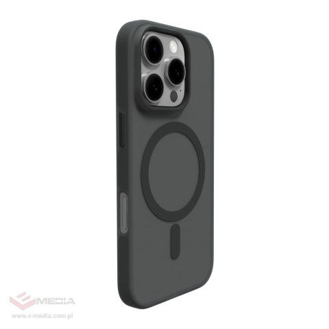 Etui silikonowe Puro Daylight MagSafe do iPhone 16 Pro - czarne