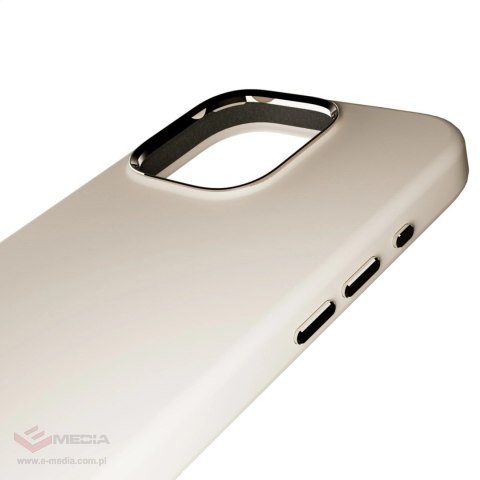 Etui silikonowe Puro Icon Mag Pro MagSafe do iPhone 16 Pro - beżowe