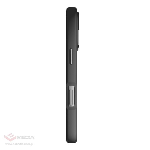 Etui silikonowe Puro Icon Mag Pro MagSafe do iPhone 16 Pro - ciemnoszare