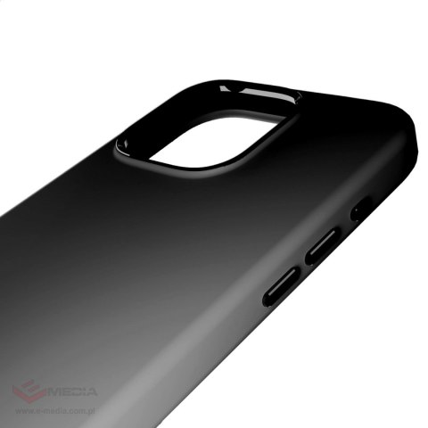 Etui silikonowe Puro Icon Mag Pro MagSafe do iPhone 16 Pro - ciemnoszare