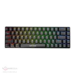 Klawiatura mechniczna Fifine GK1 ,65% RGB (czarna)