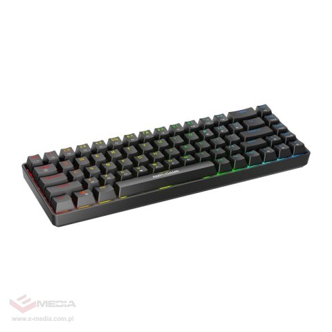Klawiatura mechniczna Fifine GK1 ,65% RGB (czarna)