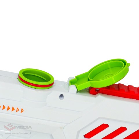 Pistolet karabin na wodę elektryczny mocny profesjonalny broń wodna dla dzieci biały