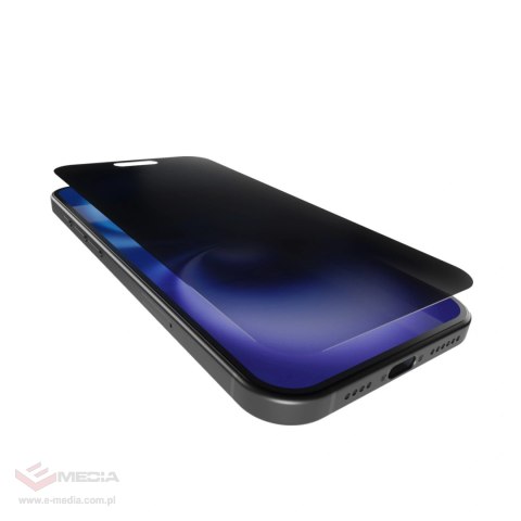 Szkło hartowane Puro Privacy Tempered Glass do iPhone 16 Pro Max / iPhone 15 Pro Max