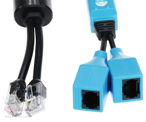 ZESTAW ADAPTERÓW AD-UTP-2W/2G-V2 2x RJ45 / 1x RJ45