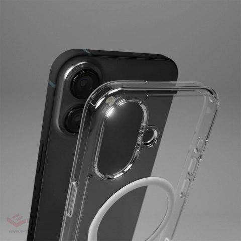 Etui SBS Extreme Mag D3O MagSafe do iPhone 16 Plus - przezroczyste