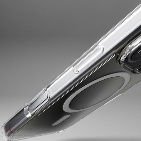 Etui SBS Extreme Mag D3O MagSafe do iPhone 16 Pro - przezroczyste
