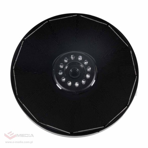 Fontanna solarna LUARO do oczka wodnego ogrodowa pompa pływająca LED RGB 16cm