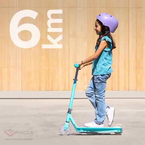 Hulajnoga elektryczna dla dzieci FUN WHHELS LIGHT BLUE