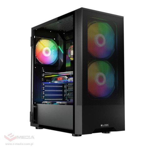 Obudowa LOGIC Arya ARGB USB 3.0 Black