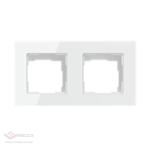 Ramka do włączników światła Avatto 2 Socket TS20 (biała)