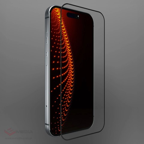 Szkło hartowane SBS Tempered Glass D3O z ramką do iPhone 16 Plus / iPhone 15 Plus