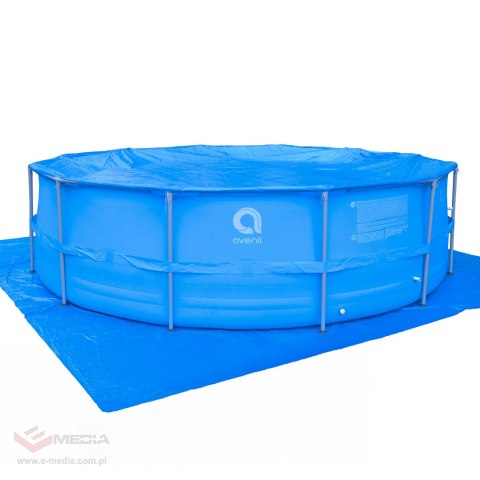 Basen stelażowy AVENLI Premimu okrągły 457x122 zestaw