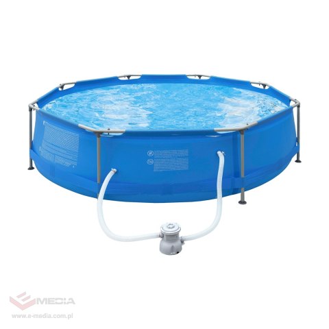 Basen stelażowy AVENLI okrągły 305x76