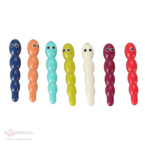 Kostka edukacyjna interaktywna pianinko robaczki 6w1 Bibi-inn