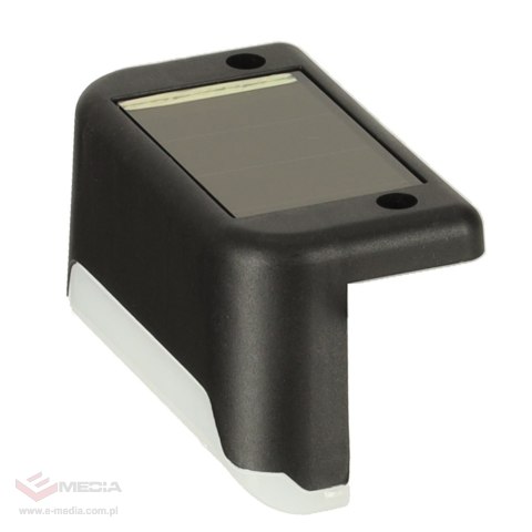 Lampa solarna schodowa ogrodowa zewnętrzna LED na schody czujnik zmierzchu 8 sztuk