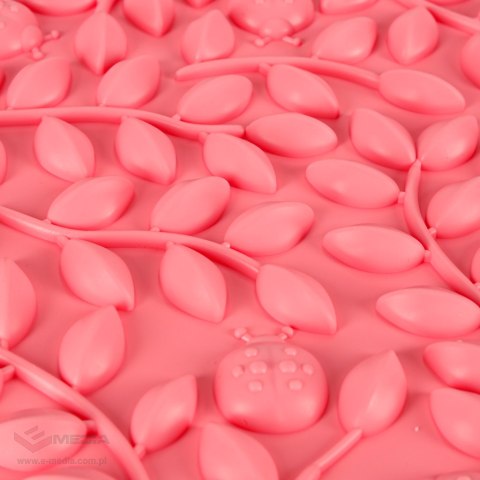 Mata sensoryczna puzzle montessori do masażu stóp 8 elementów pastelowe