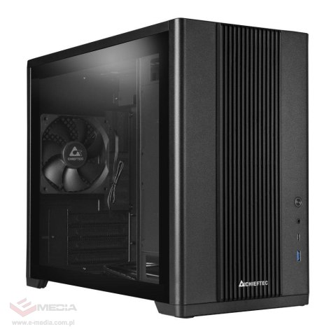 Obudowa Chieftec BX-10B-OP mATX bez zasilacza z oknem