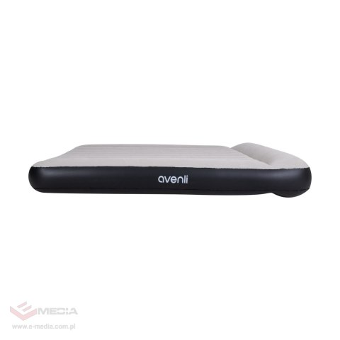 Podwójny materac pompowany AVENLI z wbudowaną pompką 191x137x30