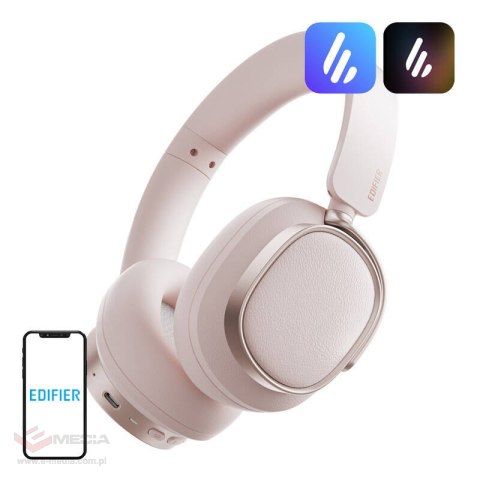 Słuchawki bezprzewodowe Edifier ES850NB, ANC (różowe)