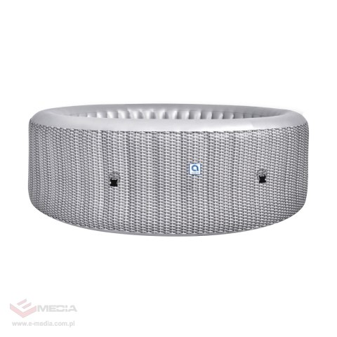 Spa ogrodowe, jacuzzie pompowane AVENLI NICE 6 osobowe 240x70 silver