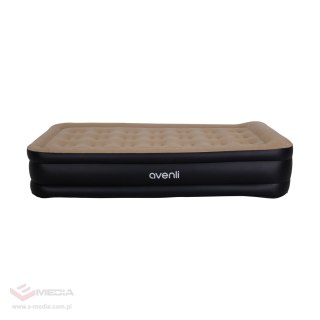 Wysoki pompowany materac AVENLI z wbudowaną pompką 196x97x47
