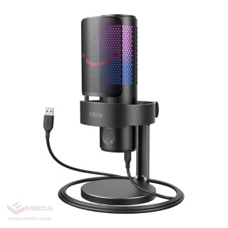 Mikrofon studyjny Fifine A9 z podstawką (czarny)