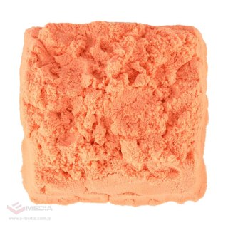 Piasek sensoryczny dla dzieci 1kg w woreczku pomarańczowy