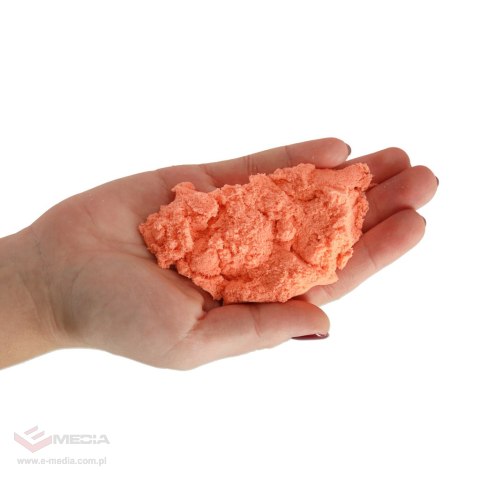 Piasek sensoryczny dla dzieci 1kg w woreczku pomarańczowy