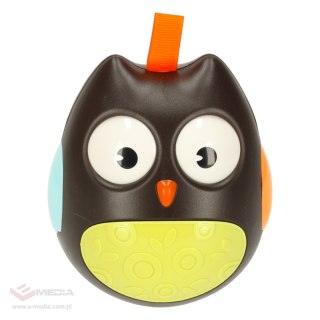 Wańka wstańka sowa sensoryczna kiwajka czarna