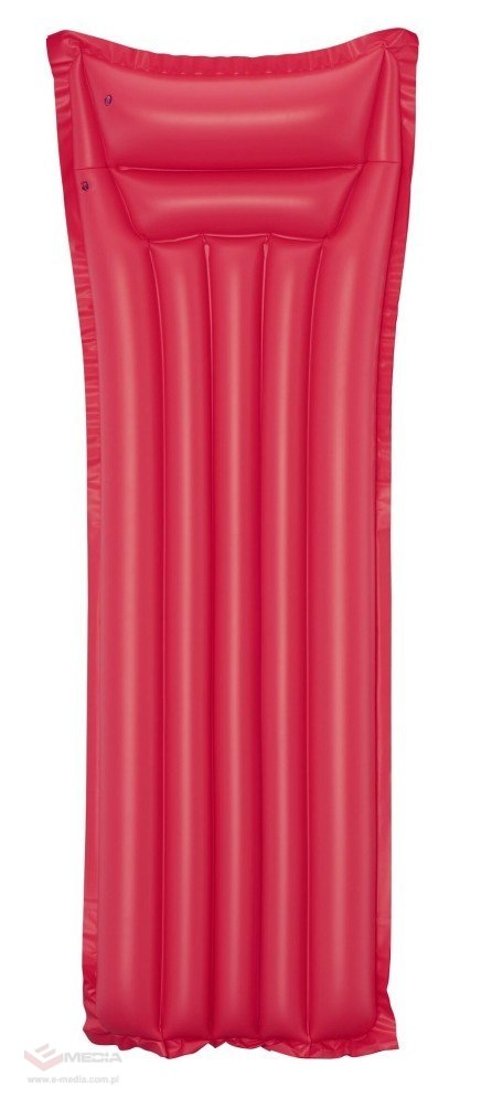 Dmuchany Materac do pływania Czerwony BESTWAY 183x69cm + Poduszka