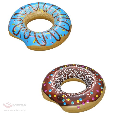 Duże kółko do pływania dla dzieci Donut Brązowy BESTWAY 107cm Winyl