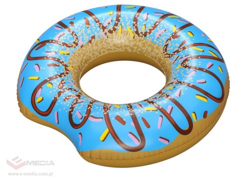 Duże kółko do pływania dla dzieci Donut Niebieski BESTWAY 107cm Winyl