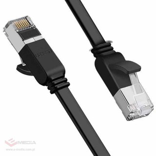 Kabel UGREEN Cat6 5m RJ45 metalowe wtyki (czarny)