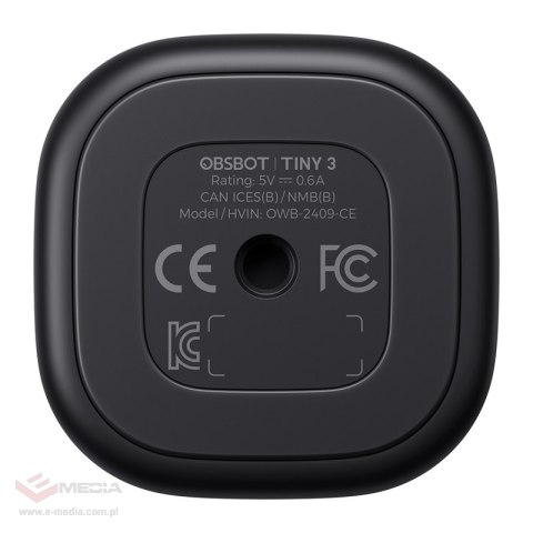 Kamera internetowa OBSBOT Tiny 3 z pilotem