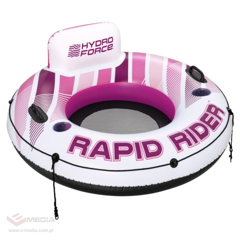 Koło do Pływania RAPID RIDER Różowy 135cm Bestway